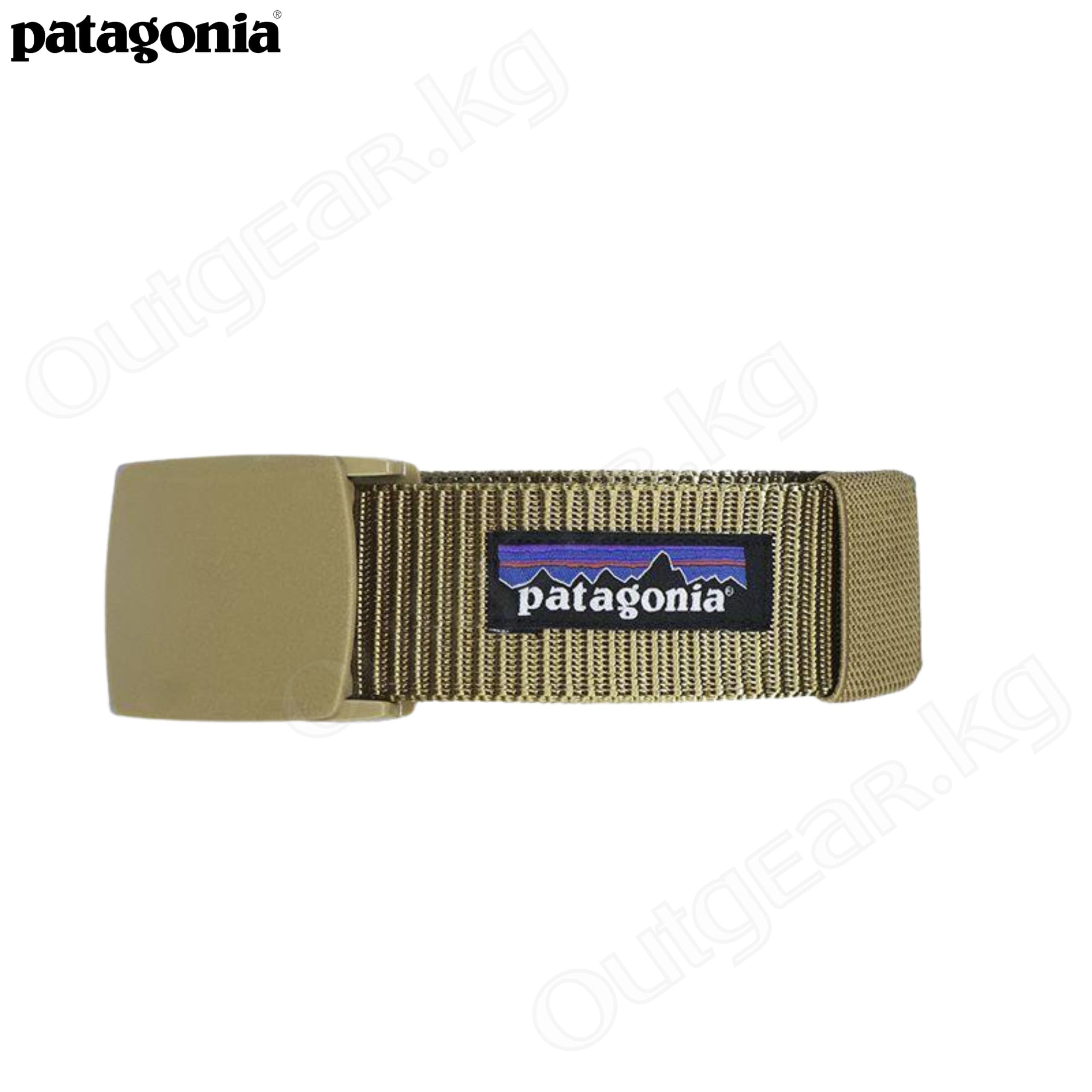 Ремень Patagonia c пластиковой пряжкой