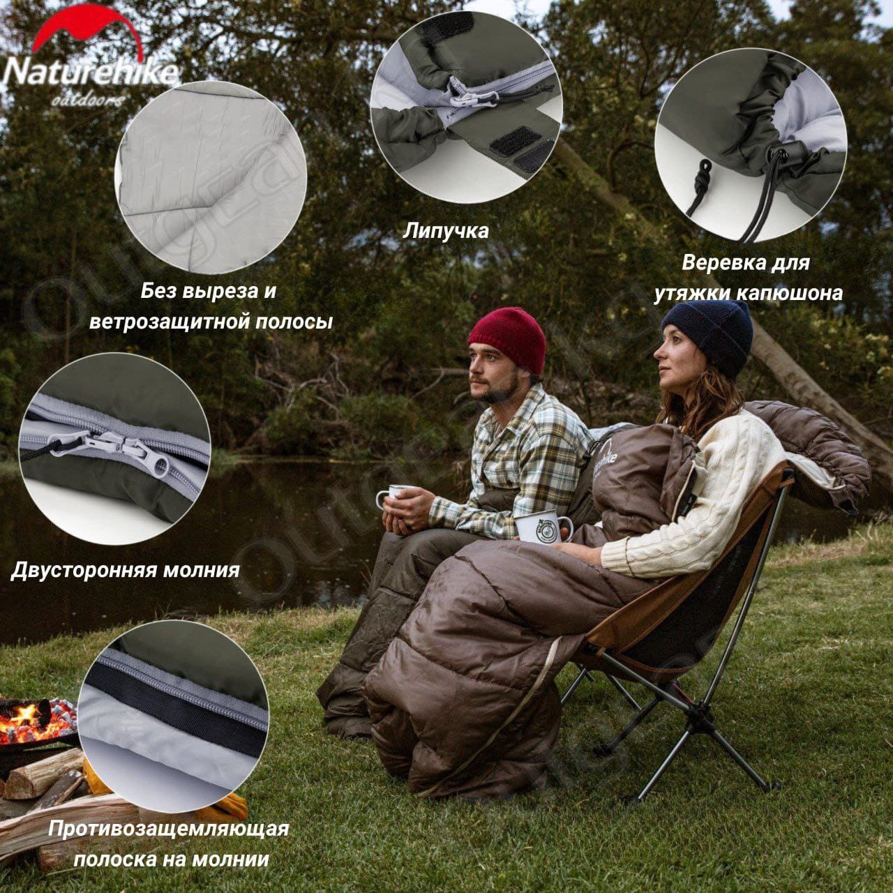 Спальный мешок Naturehike U150 — изображение 6