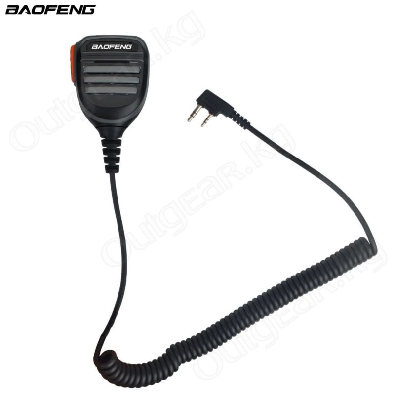 Влагозащищенная тангента IP67 для рации (K-Plug)